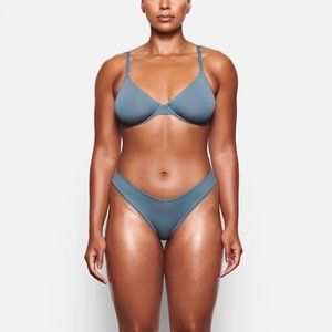 SKIMS Cotton Underwire Bra Kyanite 38B